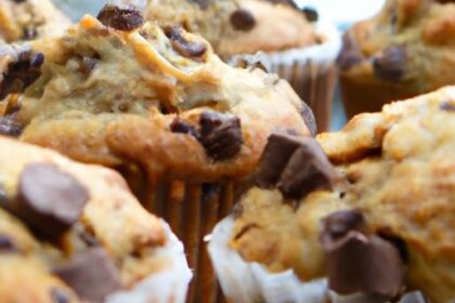 Wholesome Chocolate Chip Muffins: Guilt-Free Sweet Treats