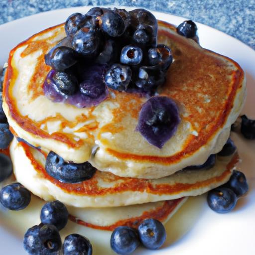 Fluffy Blueberry Pancakes: A Sweet Start to Your Day