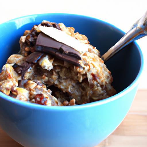 Decadent Baked Oatmeal with Dark Chocolate & Almond Milk Bliss