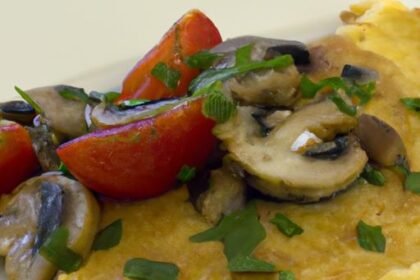 Savor the Classic Mushroom & Swiss Omelet: A Flavorful Twist