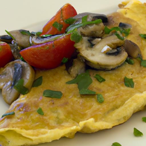 Savor the Classic Mushroom & Swiss Omelet: A Flavorful Twist