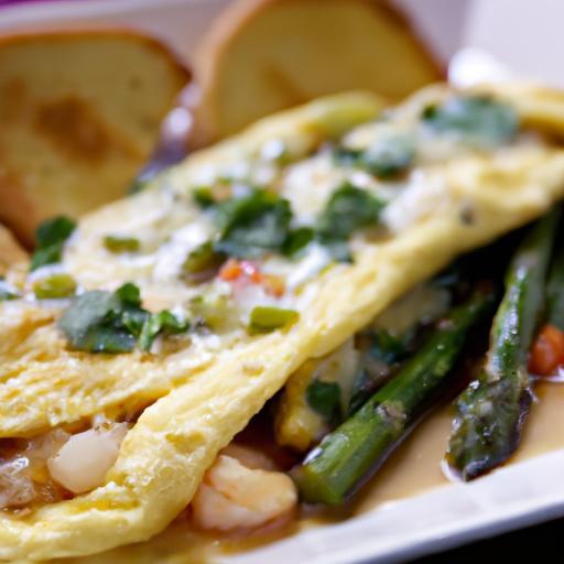 Crab & Asparagus Omelet: A Savory Twist on Breakfast Classics