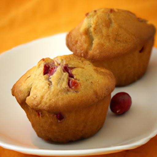 Zesty Cranberry orange Muffins: A Burst of Tangy Delight