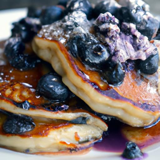 Bursting Blueberry Pancakes: Fresh or Frozen ‌Delight