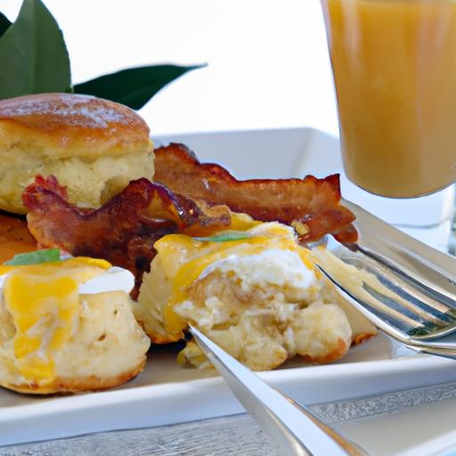 Southern Comfort: Classic Eggs Benedict with Fluffy Biscuits