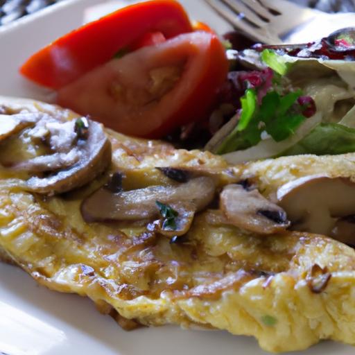 Savor the Classic Mushroom & Swiss Omelet: A Flavorful Twist