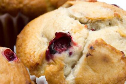 Zesty Cranberry Orange Muffins: A Burst of Tangy Delight