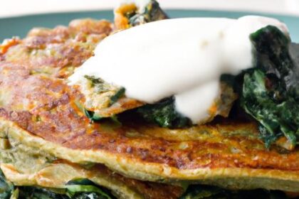 Power-Packed Spinach & Oat Pancakes: A Healthy Twist