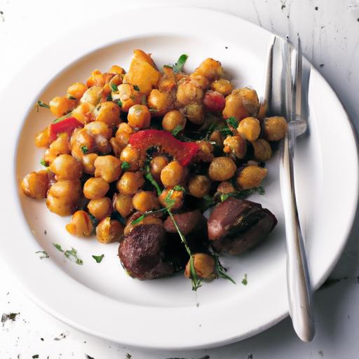 One-Pan Wonder: Sweet Potato & Chickpea Meal Made Easy