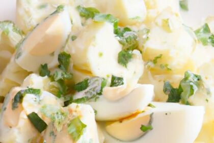 Creamy Eggless Potato Salad: A Fresh Twist on Classic Flavor