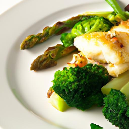 Zesty Baked Lemon Garlic Cod with Roasted Broccoli Delight
