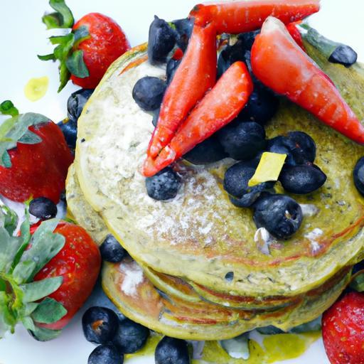 Matcha Magic: Vibrant Pancakes with a Unique Twist