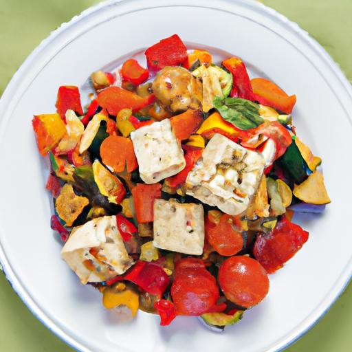 Colorful Tofu Scramble: A Veggie-Packed Protein Boost