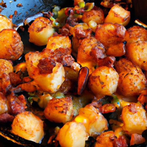 Golden Tater ‌Tot Skillet: The Ultimate Hearty⁣ Breakfast