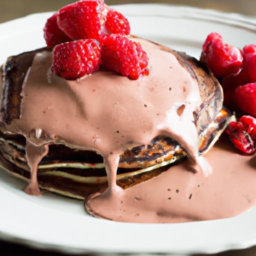 Crimson Cocoa Pancakes: A Sweet Twist on Breakfast Bliss