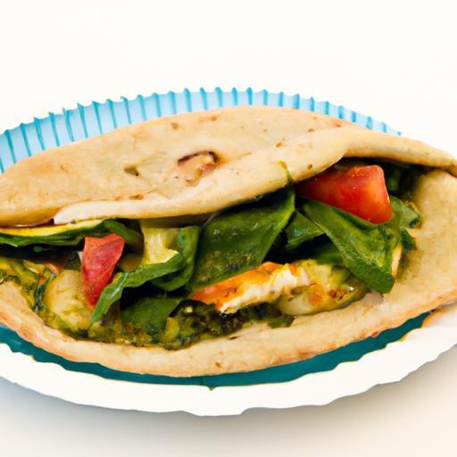 Pita Perfection: A Delightful Salad-Stuffed Sandwich Treat
