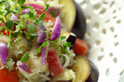 Bright Bites: The Ultimate Eggplant and Tomato Salad Guide