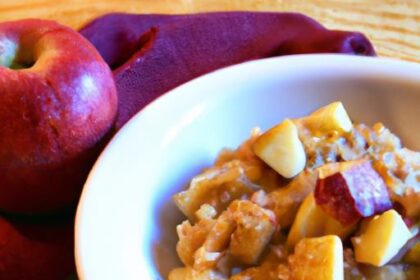 Warm Up Your Mornings with Apple Pie-Inspired Oatmeal