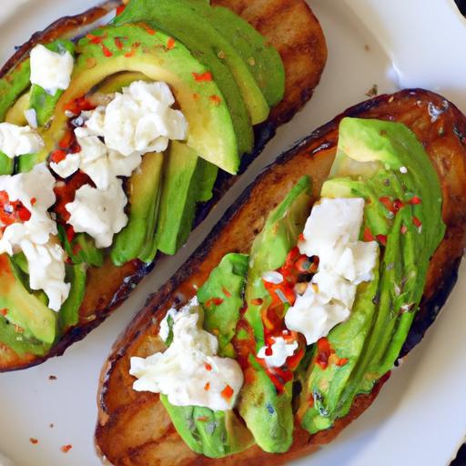 Creamy Avocado Toast Meets Tangy Feta: A Flavor Fusion