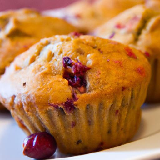 Zesty Cranberry Orange Muffins: A Burst of Bright Flavor