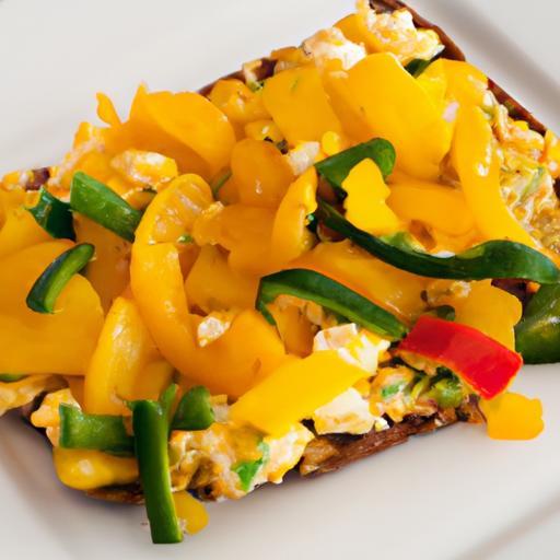 Zesty Green Bell Pepper & Egg Scramble: A Flavorful Twist