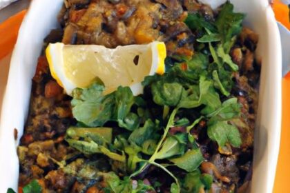 Hearty Lentil & Rice Casserole: A Wholesome Comfort Feast