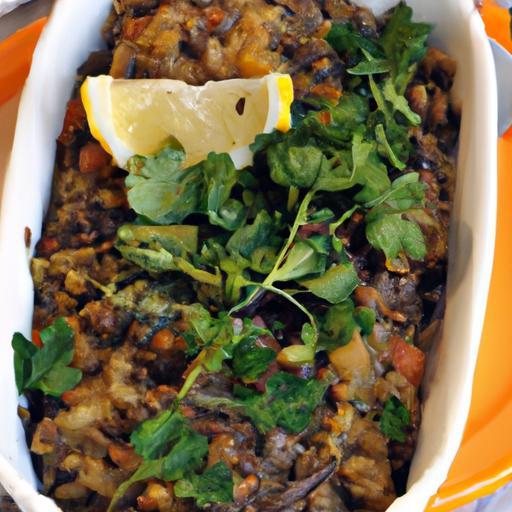 Hearty Lentil & Rice Casserole: A Wholesome Comfort Feast