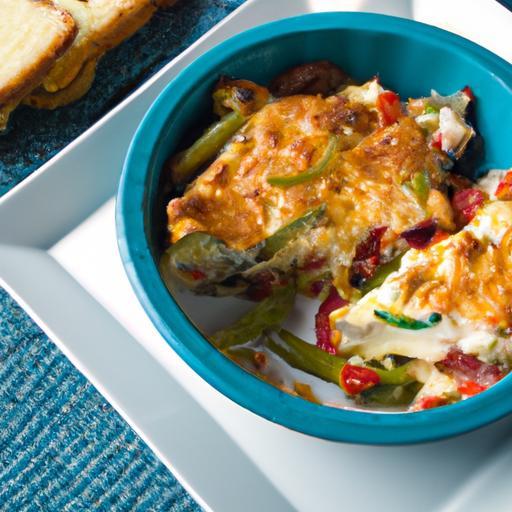 Sun-Kissed Vegetable Frittata: A Colorful Breakfast Delight