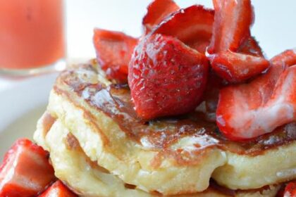 Fluffy Strawberry Pancakes: A Sweet Morning Delight Recipe