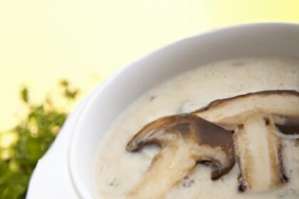 Velvety Creamy Mushroom Soup: A Smooth, Savory Delight