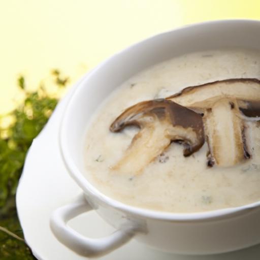 Velvety Creamy Mushroom Soup: A Smooth, Savory Delight