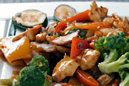 Fiery Chicken Stir-Fry: A Bold Mix of Veggies and Spice