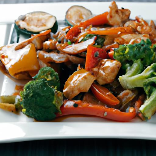 Fiery Chicken Stir-Fry: A Bold Mix of Veggies and Spice