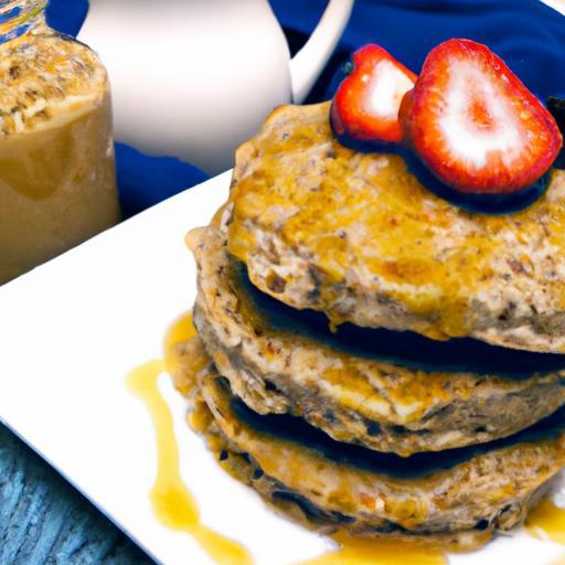 Power Up Mornings with Nutritious Oatmeal Protein Pancakes