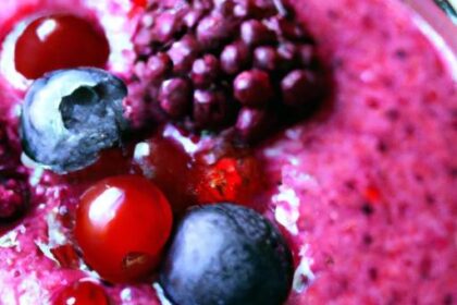 Berry Boost: Antioxidant Smoothie for Immune Health