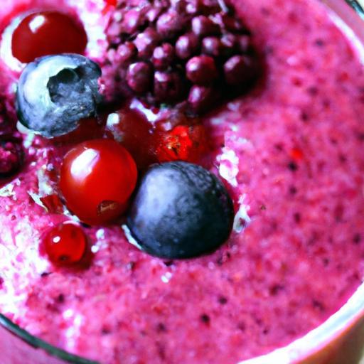 Berry Boost: Antioxidant Smoothie for Immune Health