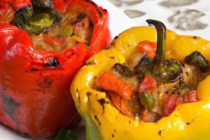 Flavor-Packed Vegetarian Stuffed Peppers: A Nutritious Delight
