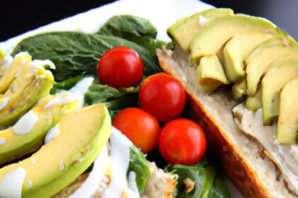 Elevate Lunch: Open-Faced Turkey & Avocado Delight