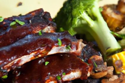 Savory Pork-Free BBQ Ribs: A Smoky Twist to Tradition