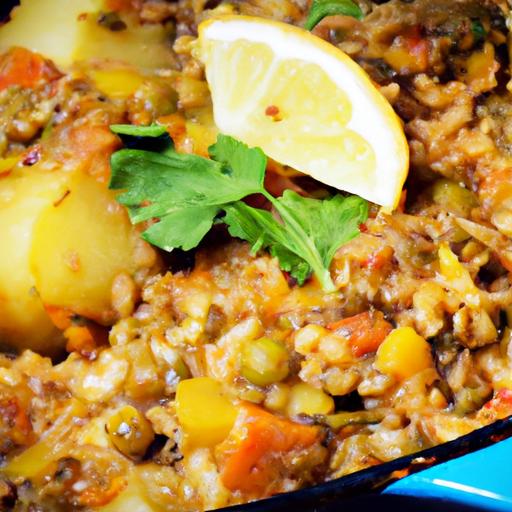 Hearty ​Lentil & Rice Casserole: A ‌Wholesome Comfort Feast