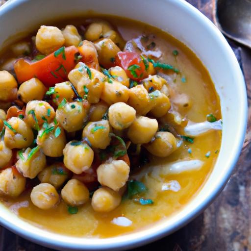 Hearty Mediterranean Chickpea Soup: A Flavorful Delight