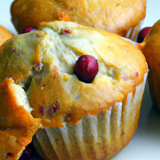 Zesty Cranberry Orange Muffins: A Burst of Bright Flavor