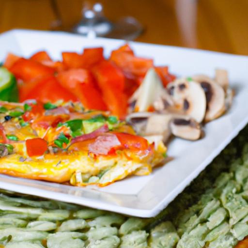 Sun-Kissed Vegetable Frittata: A colorful Breakfast delight