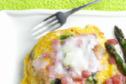 Crab & Asparagus Omelet: A Savory Springtime Delight