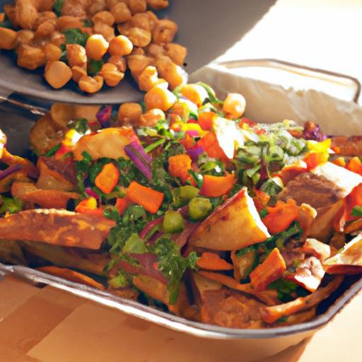 Wholesome Sweet Potato & Chickpea Sheet Pan Delight