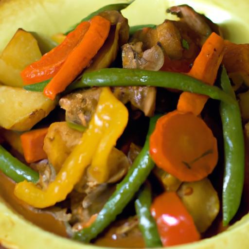 Savor the Heat: Spicy Beef Casserole with Fresh Veggies