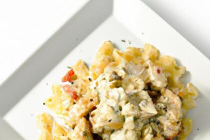 Creamy Chicken Pasta Delight: Tender Bites in Every Forkful