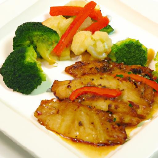 Savor the Perfect Teriyaki-Glazed Chicken & Veggie Duo