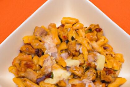Spicy Vegan Buffalo Chicken Pasta Bake: A Flavorful Twist