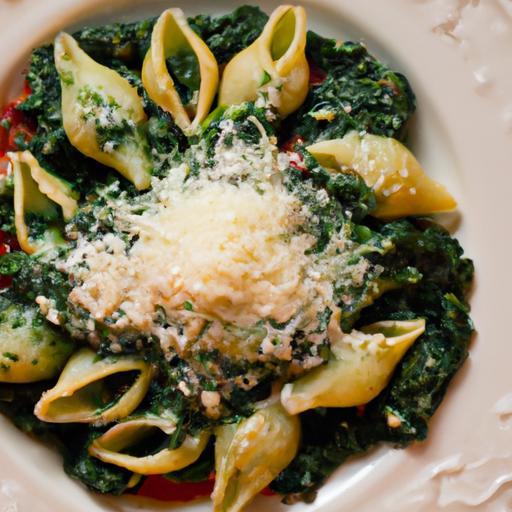 Delicious Spinach & Ricotta Stuffed Pasta Shells Recipe